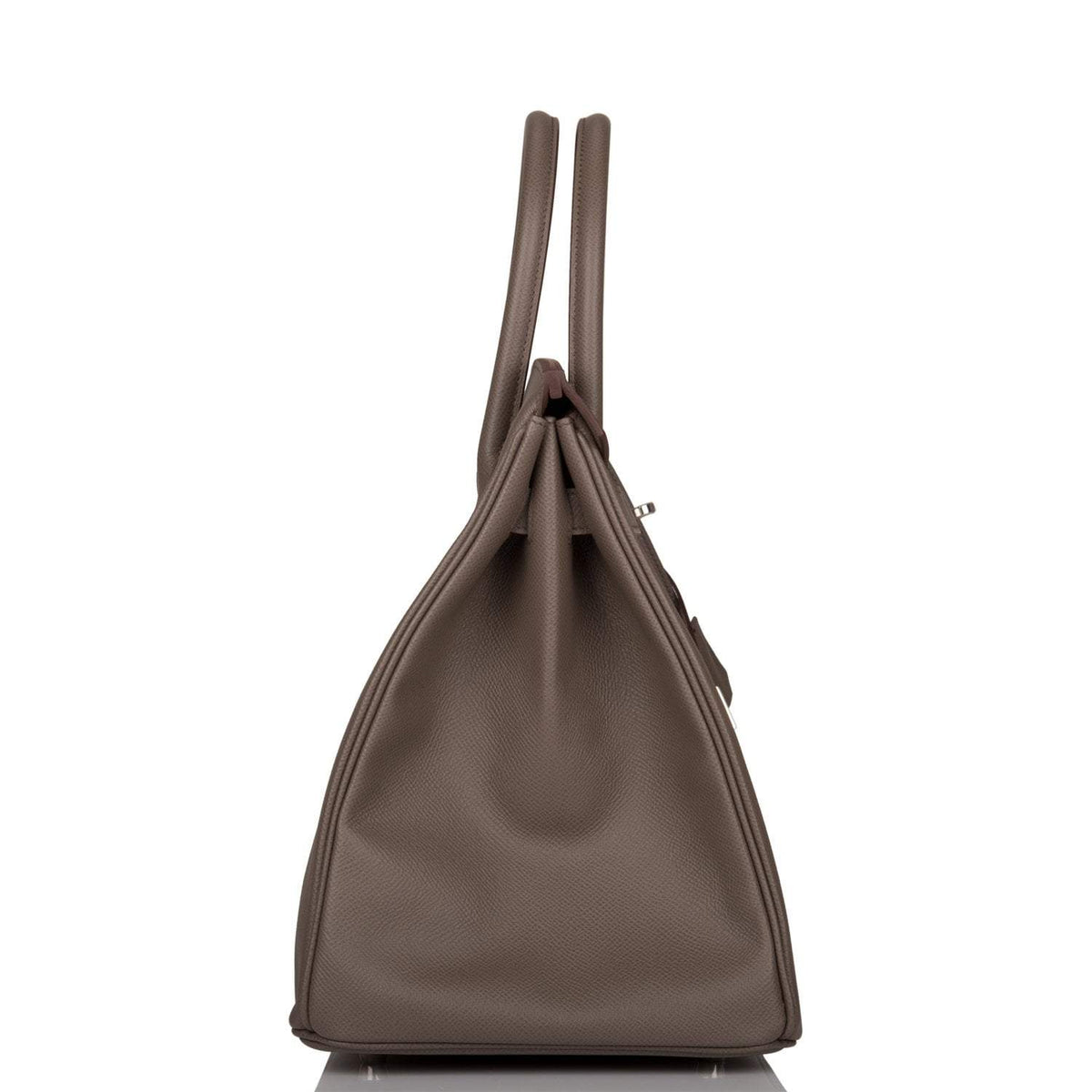 Hermes Birkin 35cm, Etain Epsom, Palladium Hardware