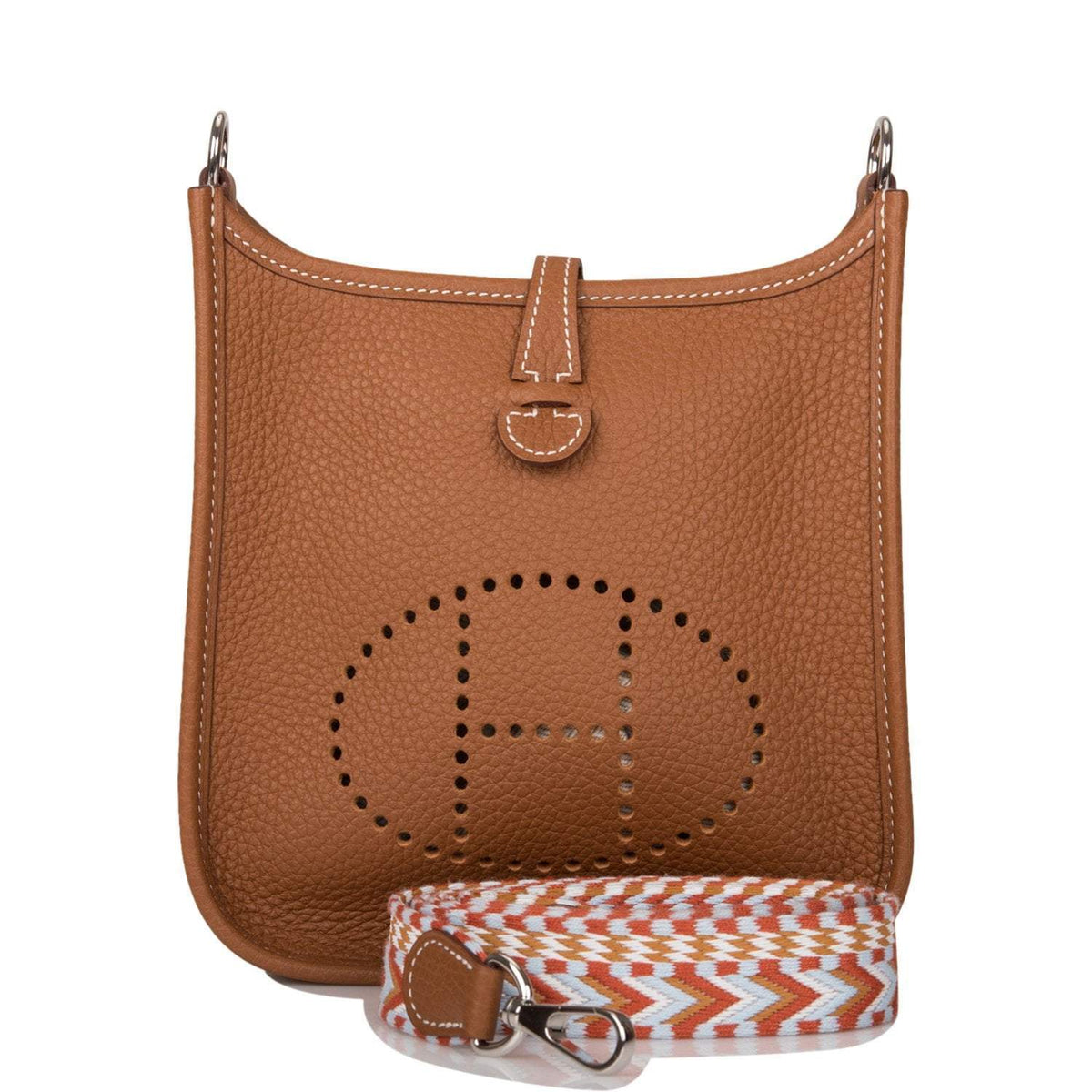 Hermes Gold Clemence Picotin Lock 18cm Gold Hardware