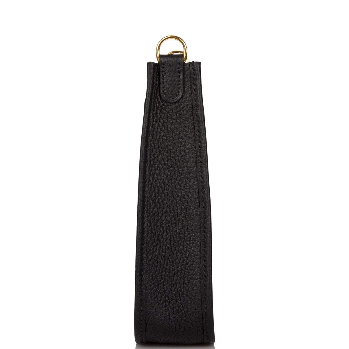 Hermes Evelyne TPM Black Clemence Leather, Gold Hardware