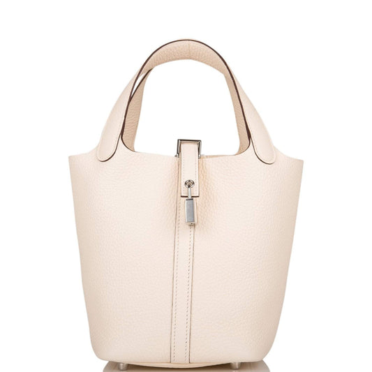 Hermes Picotin 18, Nata Clemence, Palladium Hardware