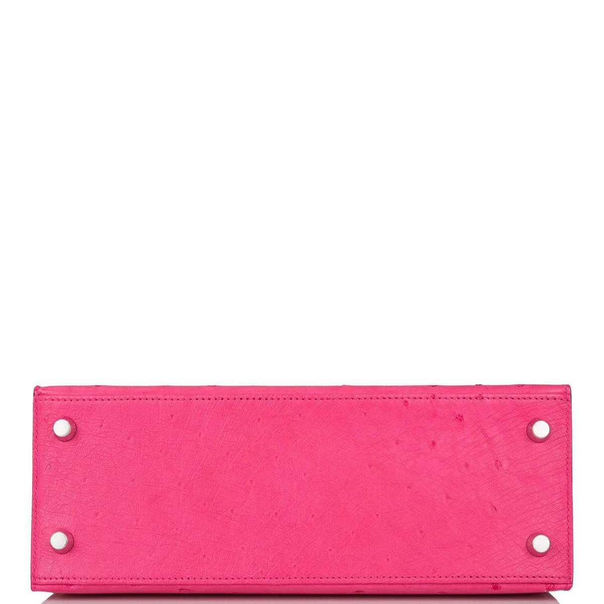 Hermes Kelly 25 Ostrich, Rose Tyrien, Palladium Hardware