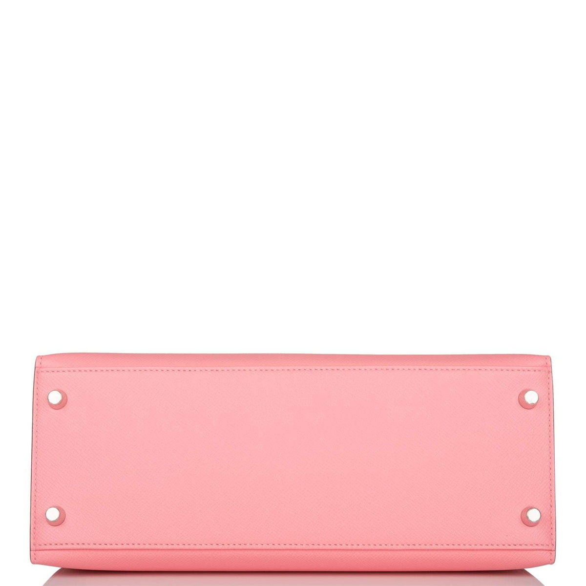 Hermes Kelly 28, Rose Confetti Epsom Sellier, Palladium