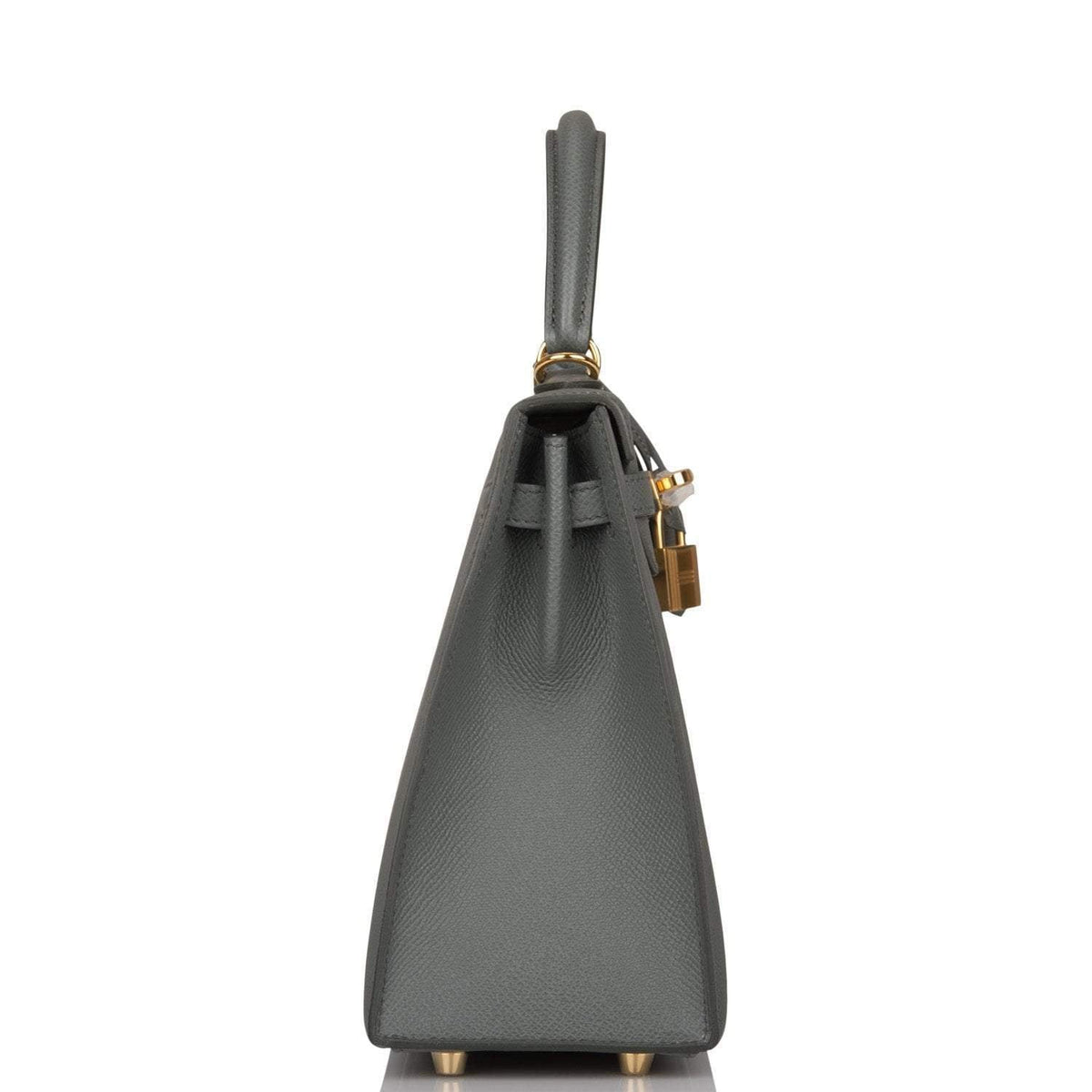 Hermes Kelly 25 Sellier, Vert Amande Epsom, Gold Hardware