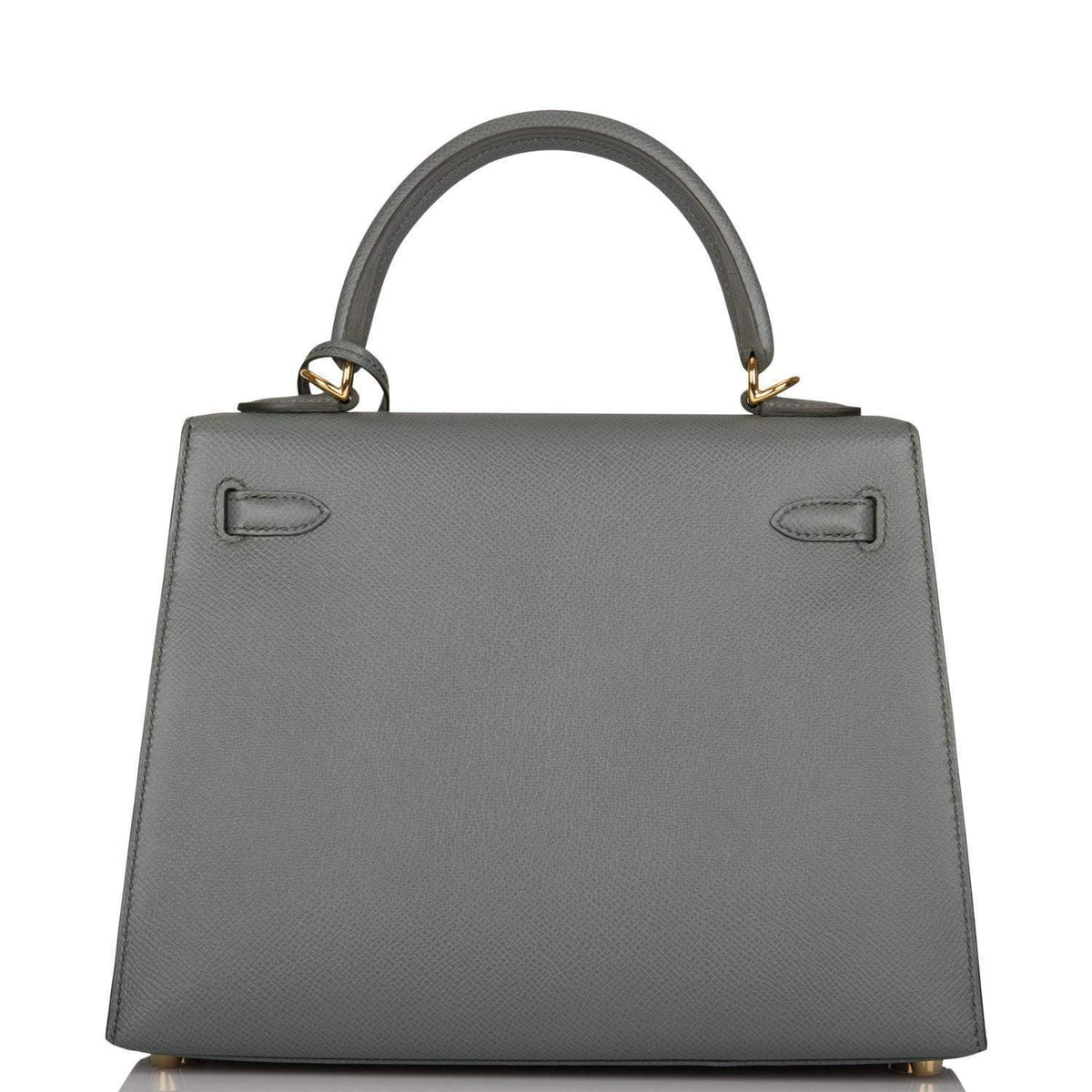 Hermes Kelly 25 Sellier, Vert Amande Epsom, Gold Hardware