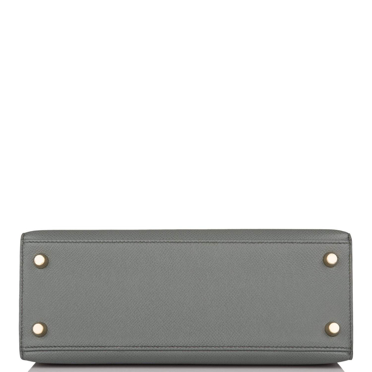 Hermes Kelly 25 Sellier, Vert Amande Epsom, Gold Hardware