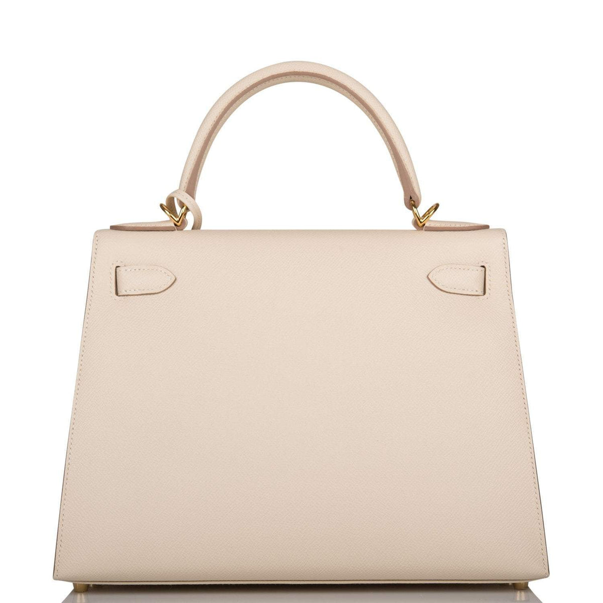 Hermes Kelly 28 Craie, Epsom Sellier, Gold Hardware