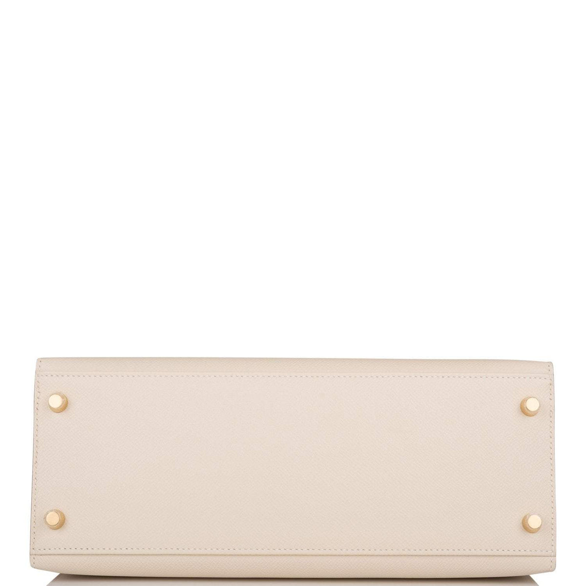 Hermes Kelly 28 Craie, Epsom Sellier, Gold Hardware