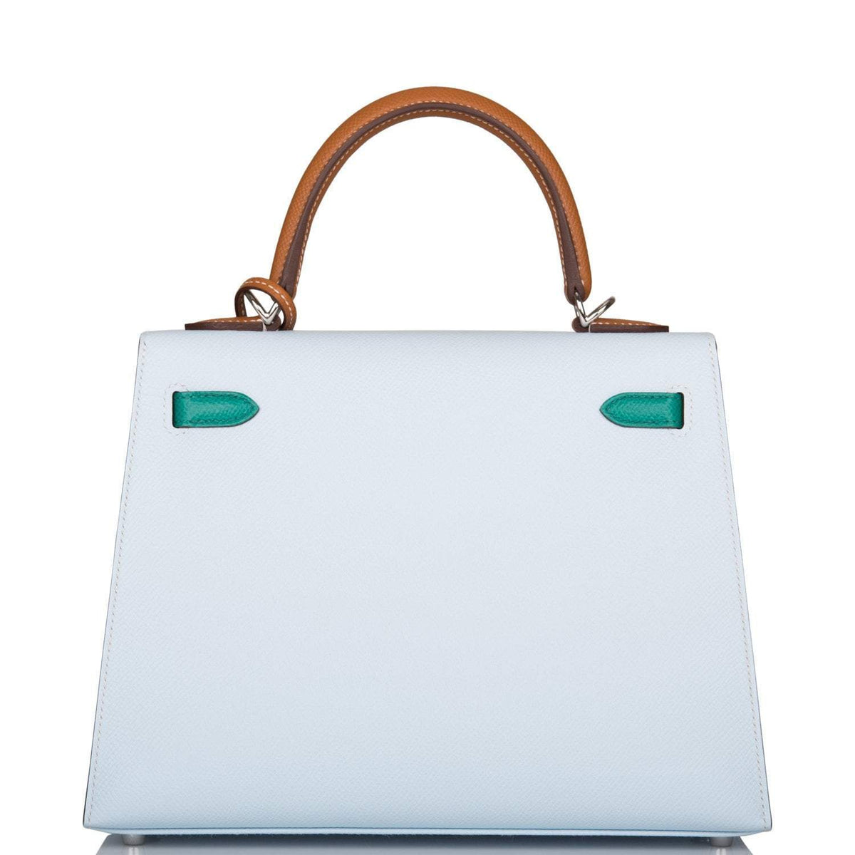 Hermes Kelly 25, Tri-Color Epsom Sellier, Palladium Hardware