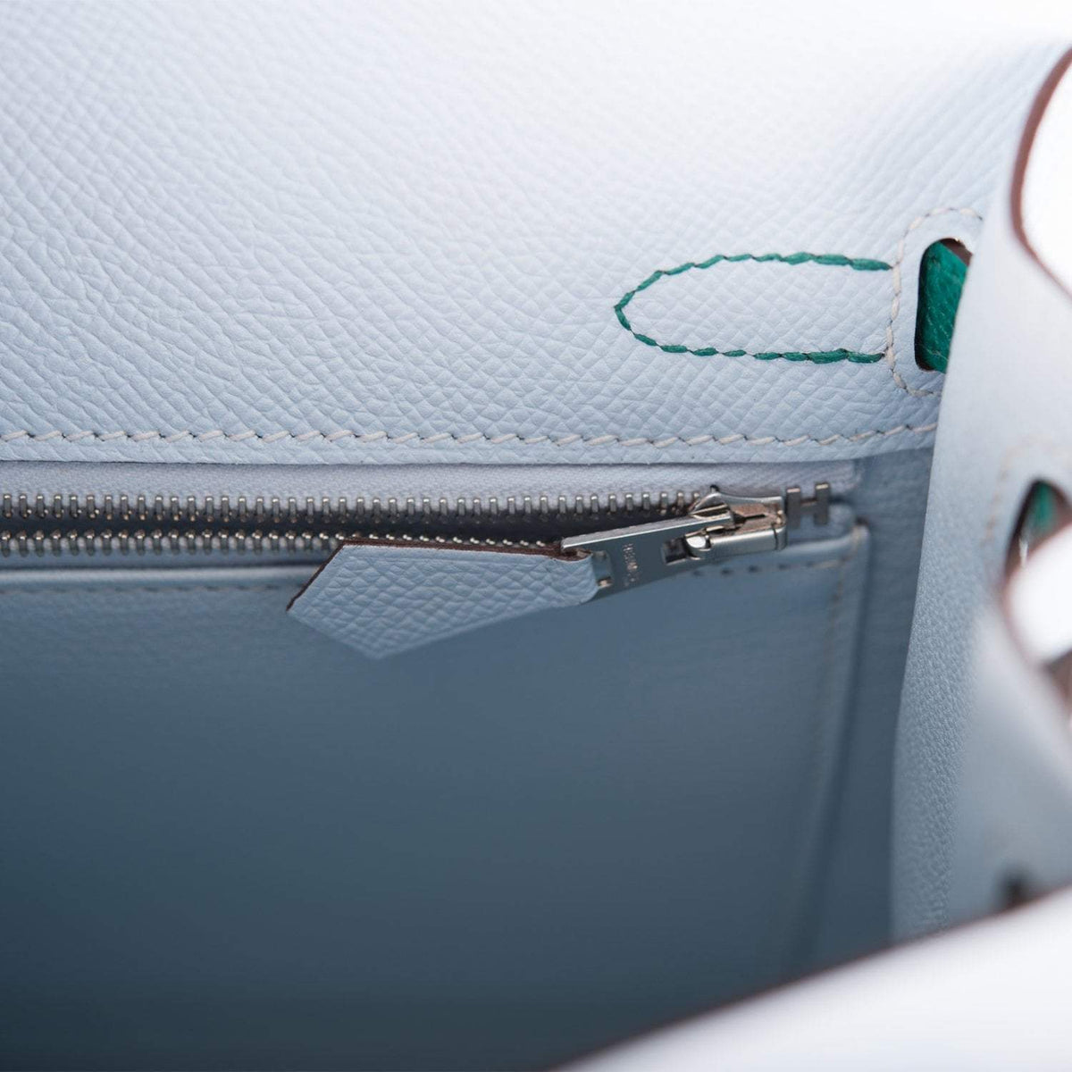 Hermes Kelly 25, Tri-Color Epsom Sellier, Palladium Hardware