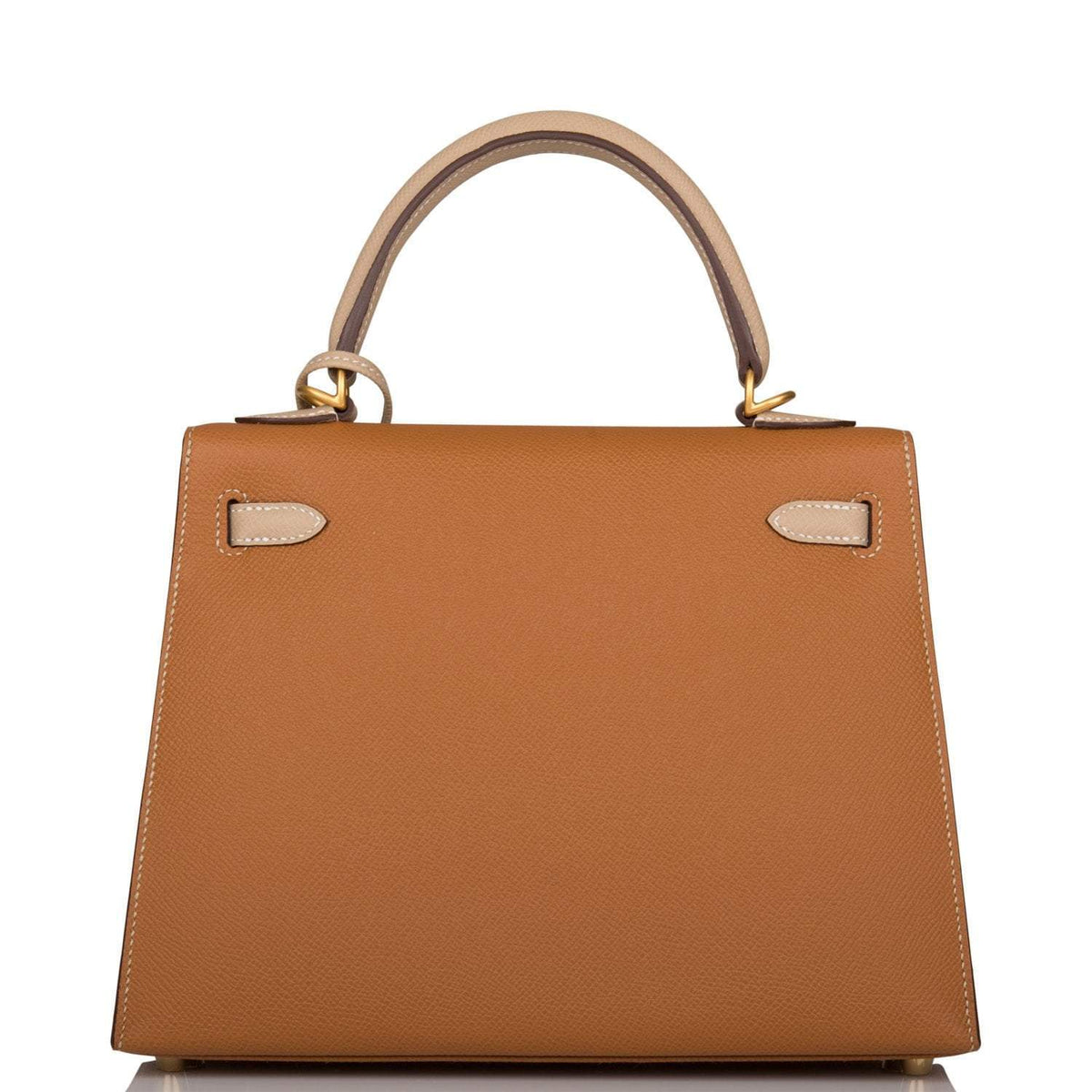 Hermes Kelly 25, Sellier Gold Trench Epsom, Brushed Gold