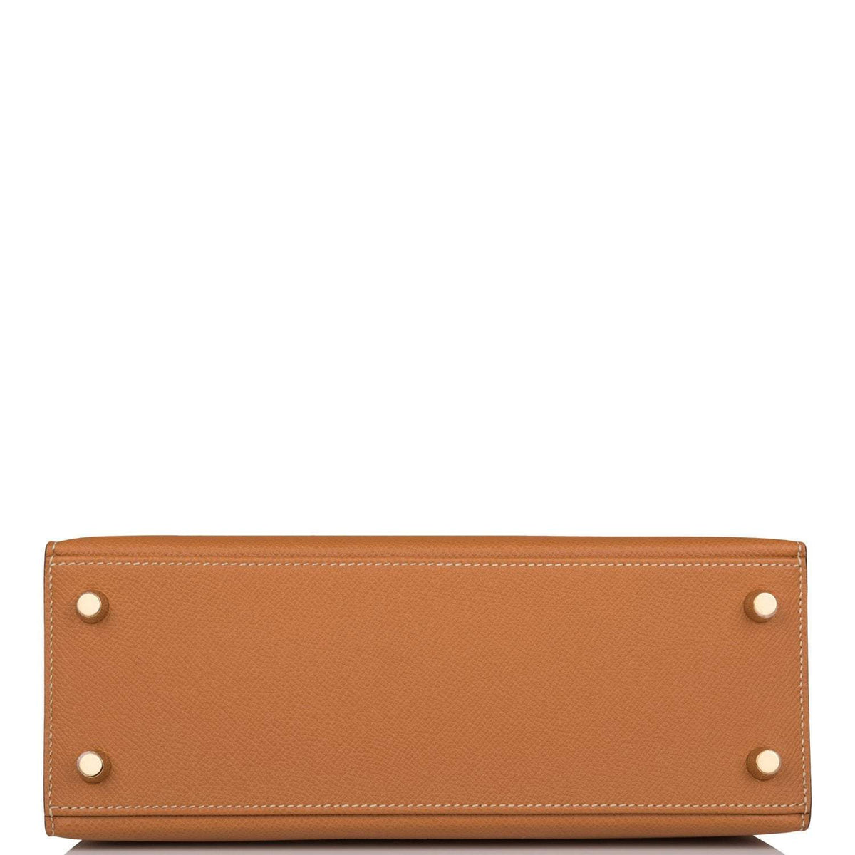 Hermes Kelly 25, Sellier Gold Trench Epsom, Brushed Gold