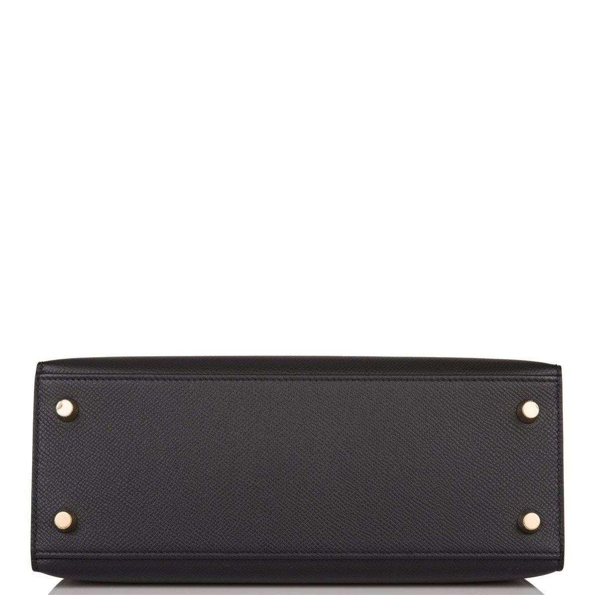 Hermes Kelly 25 Sellier, Black Epsom, Gold Hardware