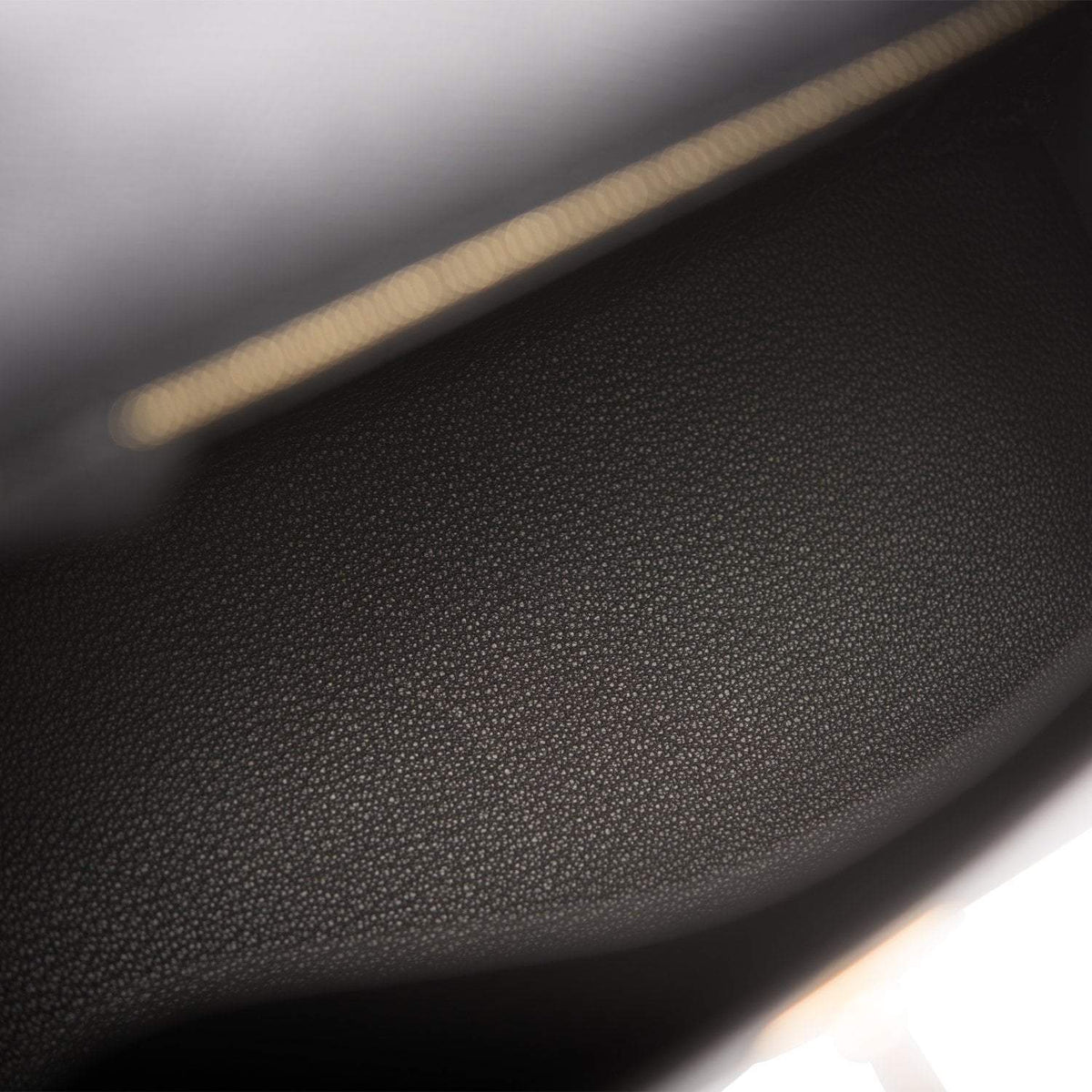 Hermes Kelly 25 Sellier, Black Epsom, Gold Hardware