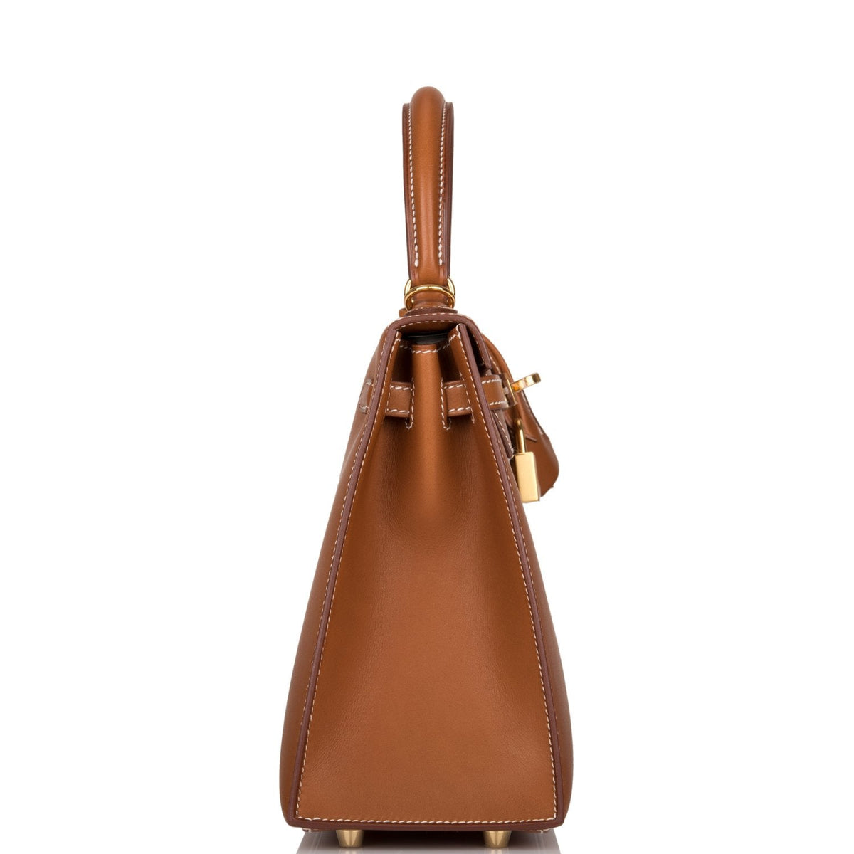 Hermes Kelly 25 Barenia, Sellier Fauve Gold Hardware