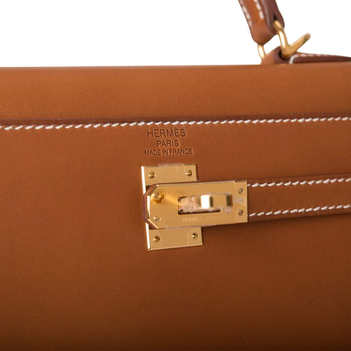 Hermes Kelly 25 Barenia, Sellier Fauve Gold Hardware
