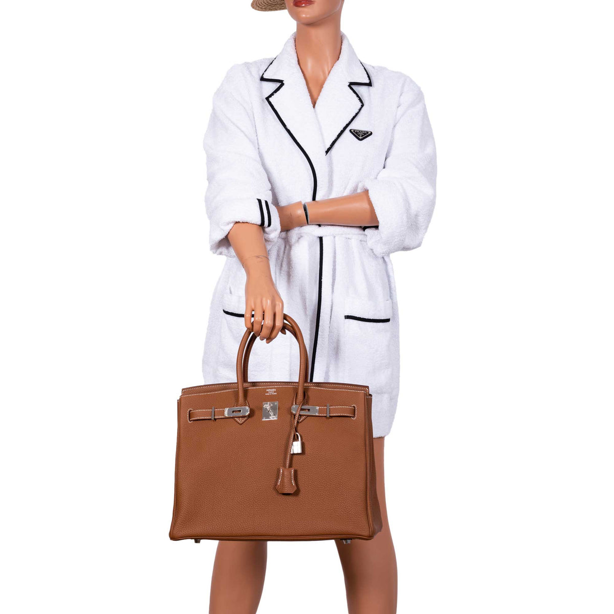 Hermes Birkin 35 Gold Togo, Palladium Hardware, 2014