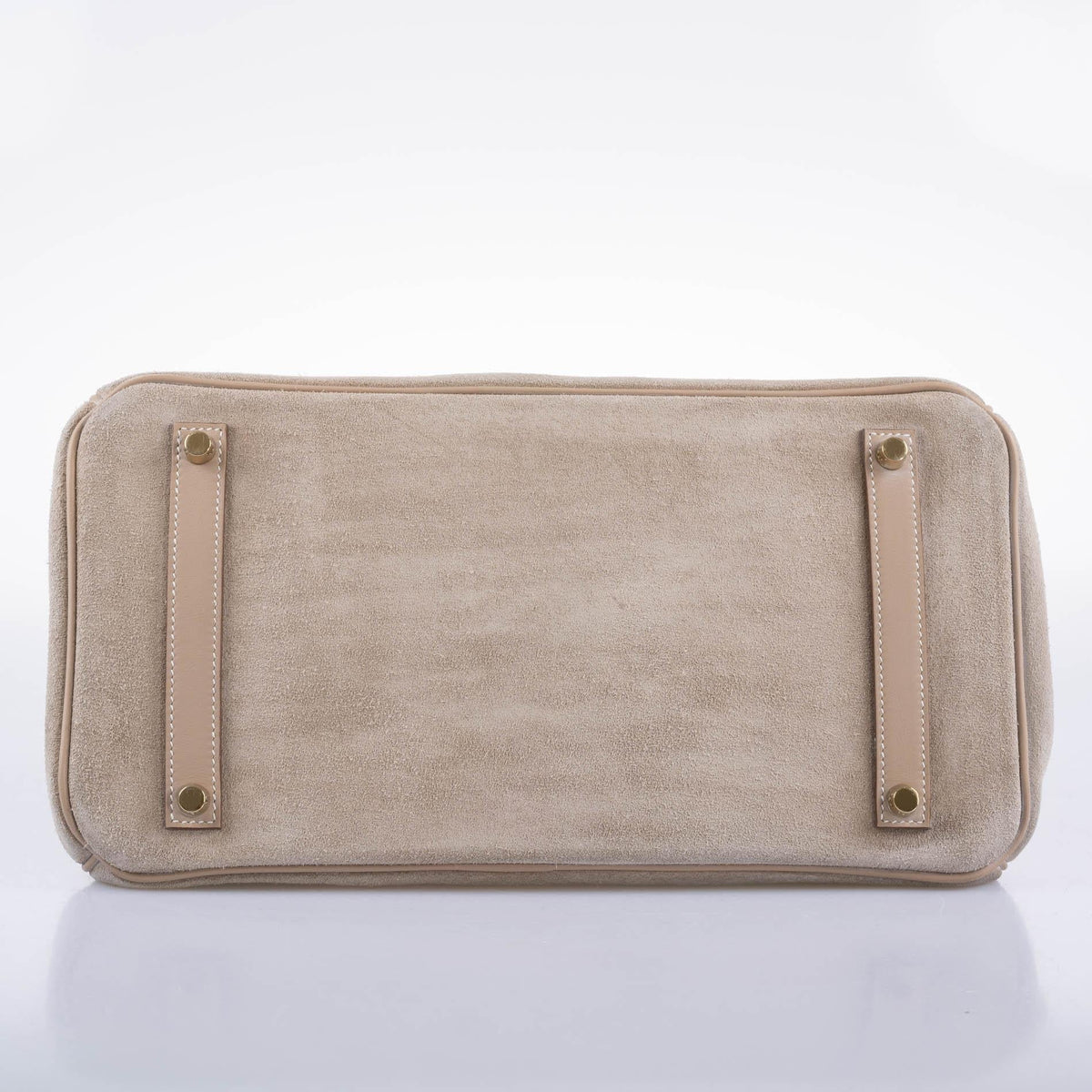 Hermes Birkin 35, Grizzly Argile Veau Doblis Suede, 2014