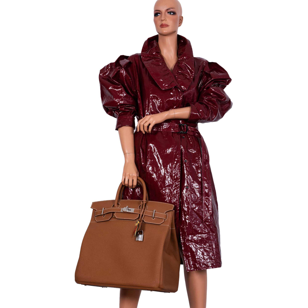 Hermes Birkin HAC 40, Gold Togo Leather, Palladium Hardware