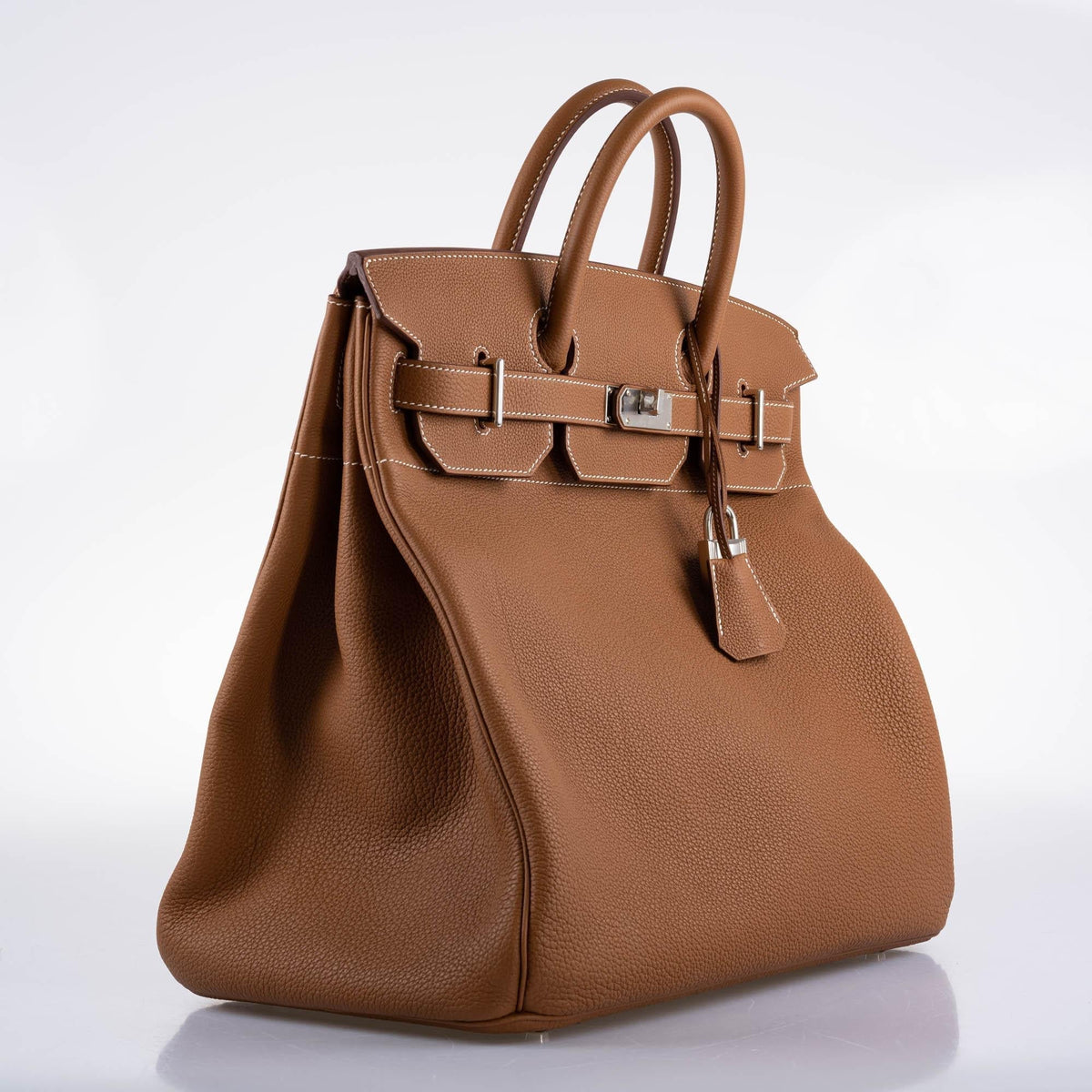 Hermes Birkin HAC 40, Gold Togo Leather, Palladium Hardware