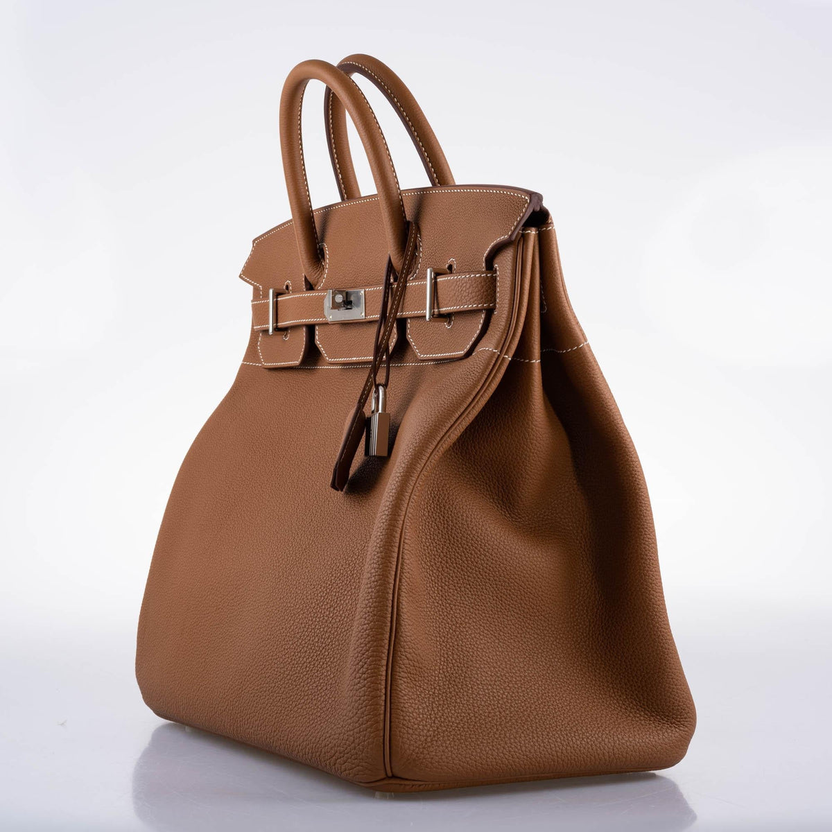 Hermes Birkin HAC 40, Gold Togo Leather, Palladium Hardware