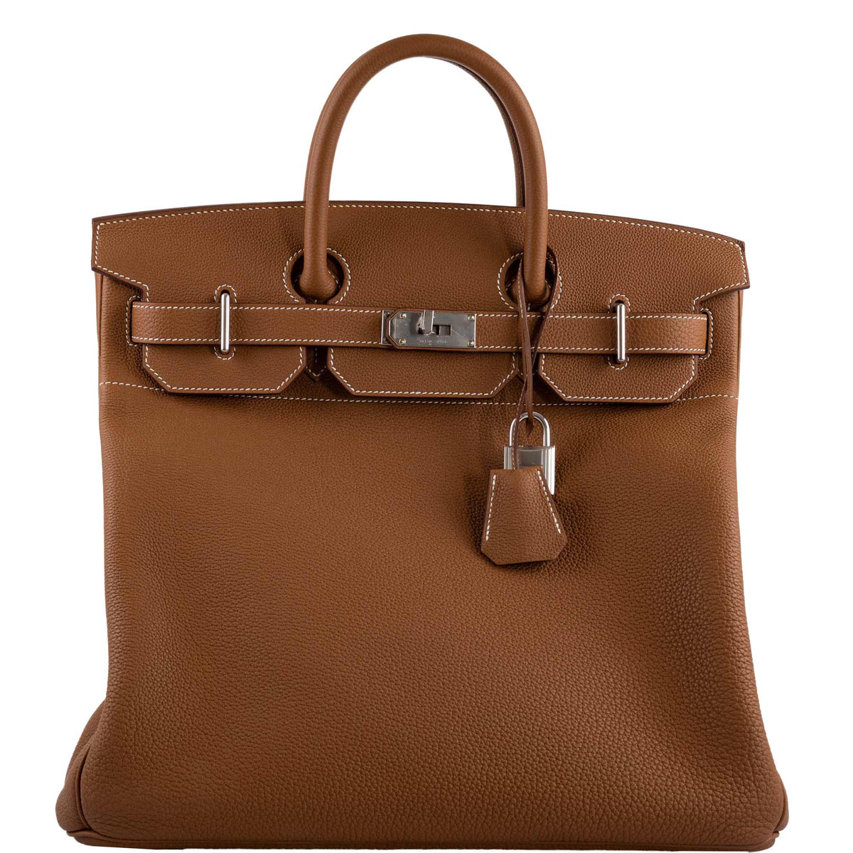 Hermes Birkin HAC 40, Gold Togo Leather, Palladium Hardware