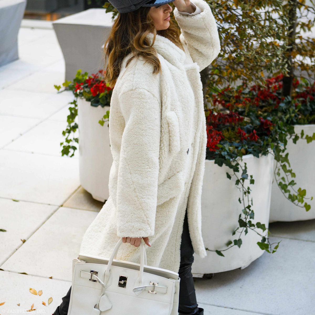 Hermes Birkin 40 HAC White Togo, Palladium Hardware