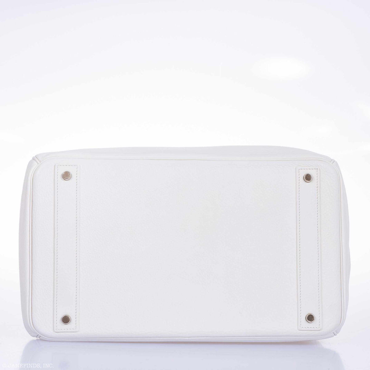 Hermes Birkin 40 HAC White Togo, Palladium Hardware