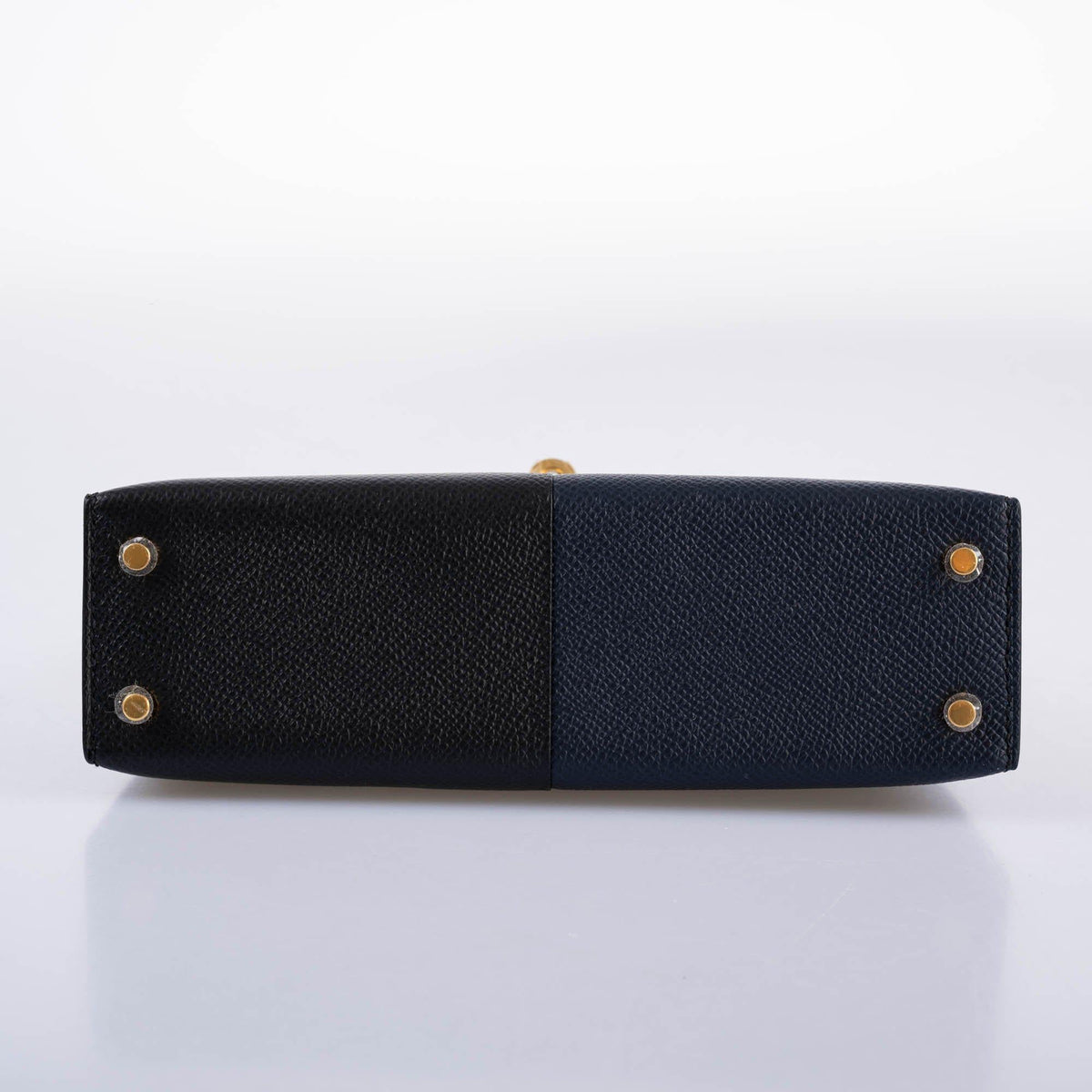 Hermes Mini Kelly 20 Sellier, Casaque Tri-Color, Gold Hardware