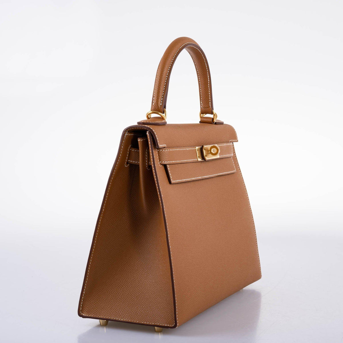 Hermes Kelly 28 Sellier, Gold Epsom, Gold Hardware, 2021