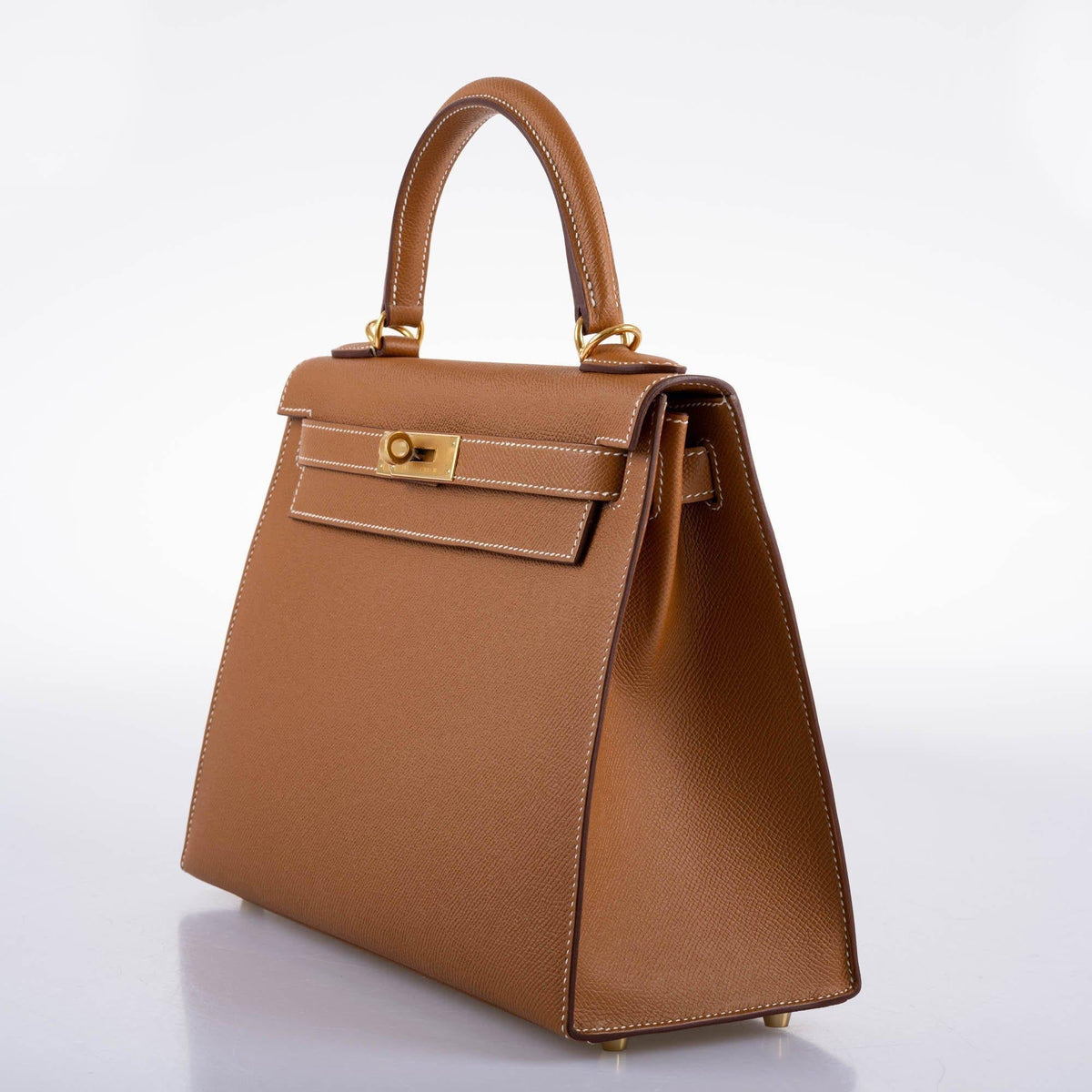 Hermes Kelly 28 Sellier, Gold Epsom, Gold Hardware, 2021