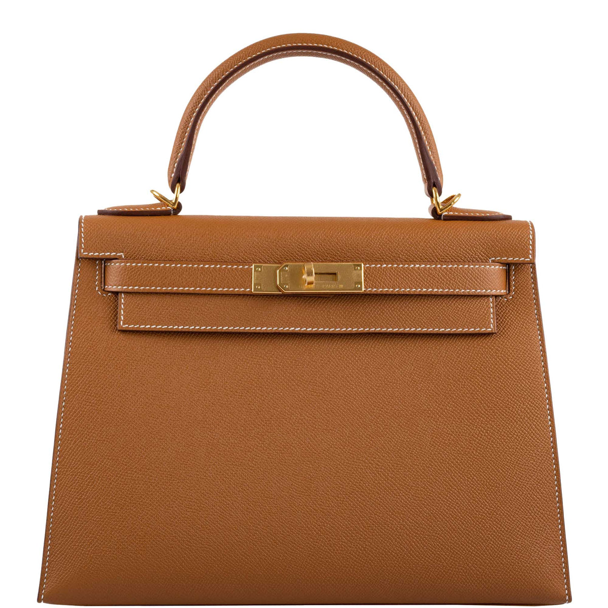 Hermes Kelly 28 Sellier, Gold Epsom, Gold Hardware, 2021