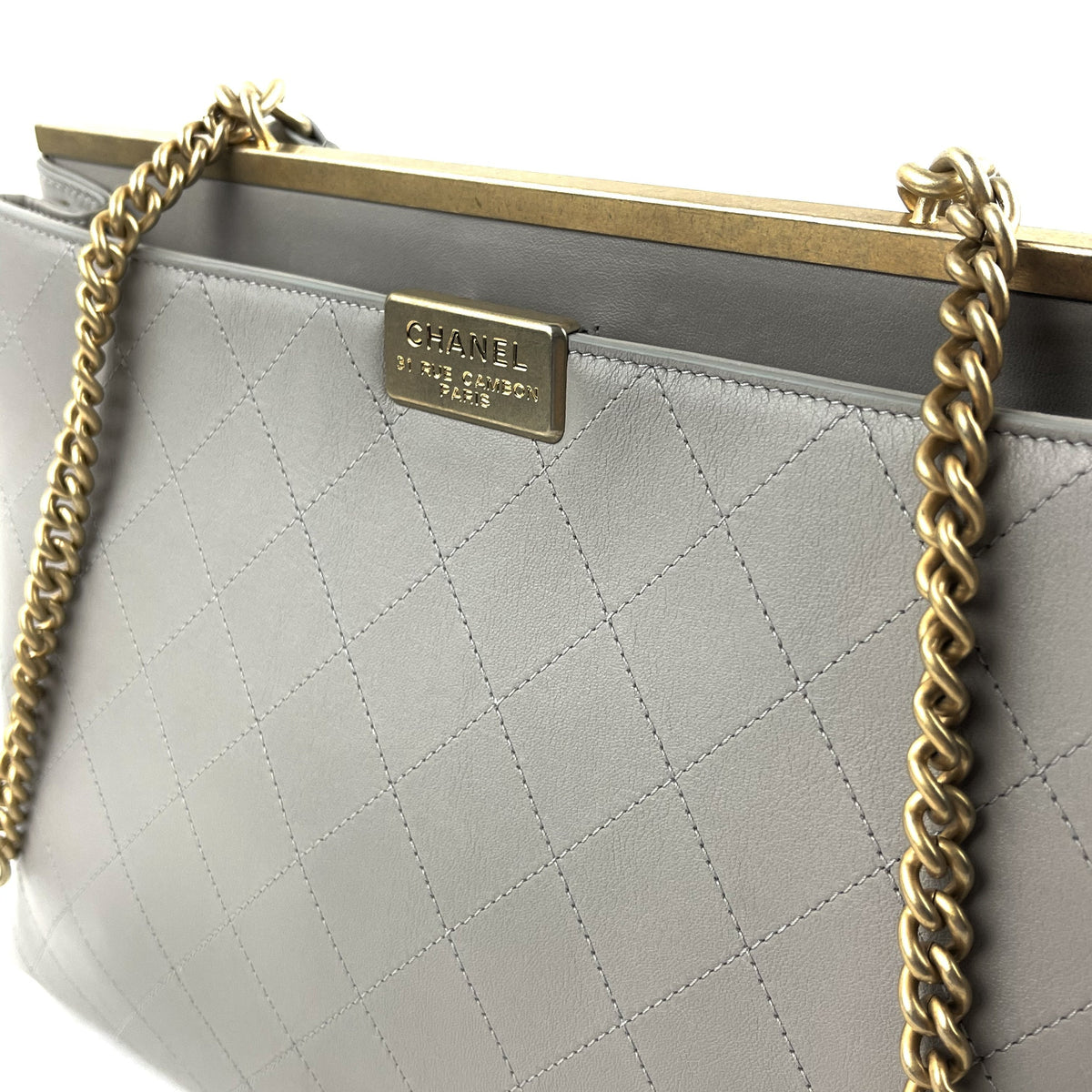 Chanel Large Coco Luxe Shopping Bag