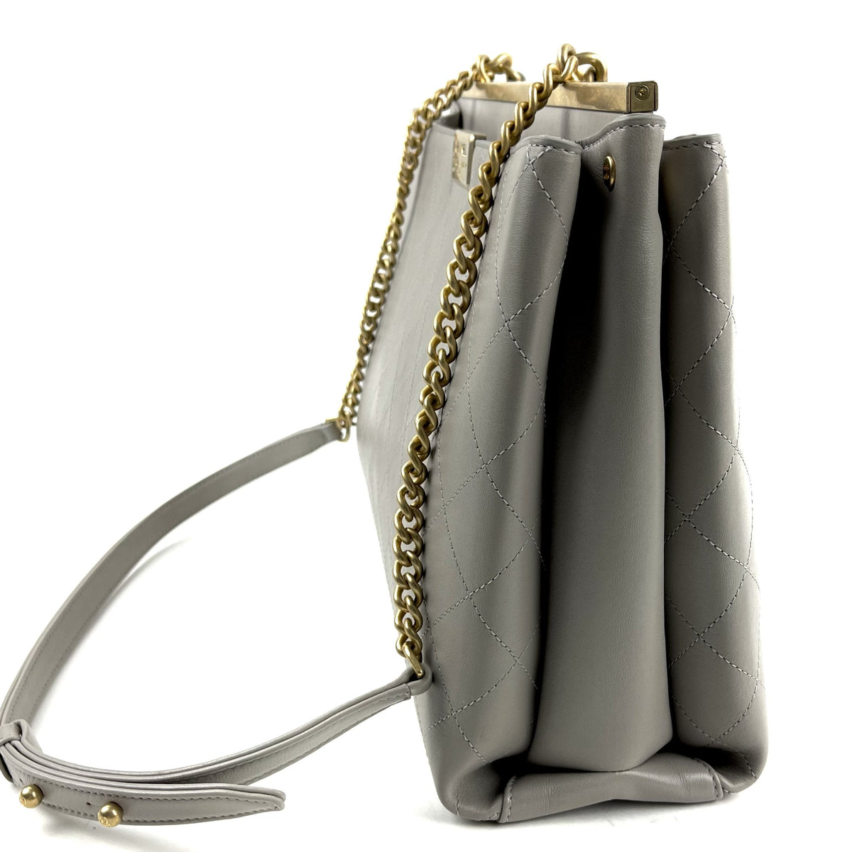 Chanel Large Coco Luxe Shopping Bag