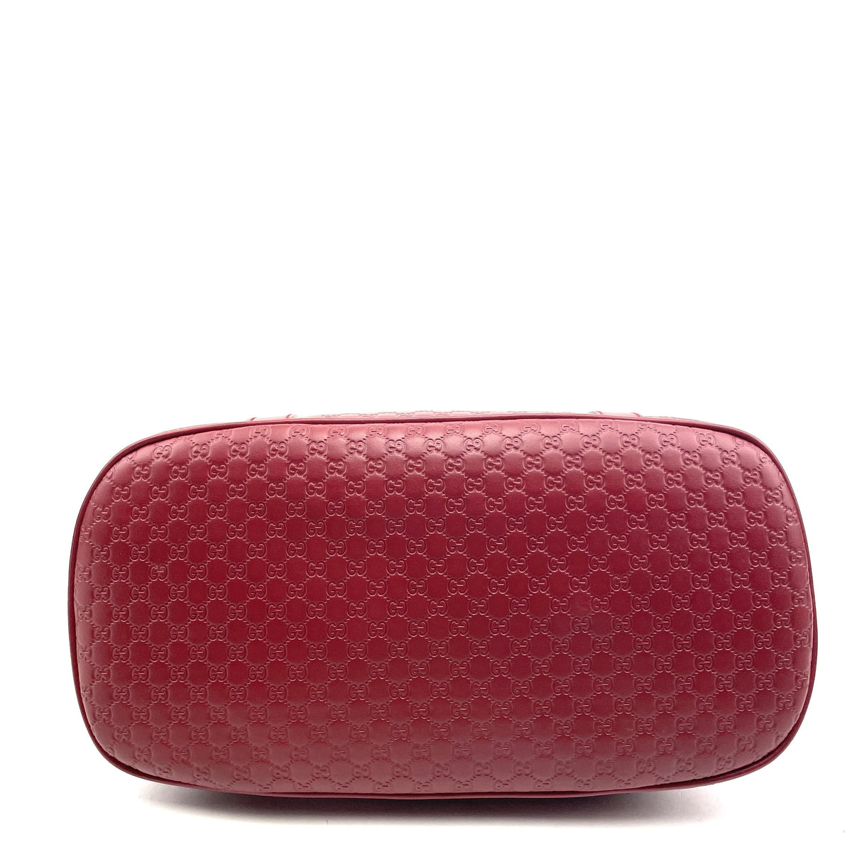 Gucci Microguccissima Dome Bag, Red Leather, Medium Top Handle