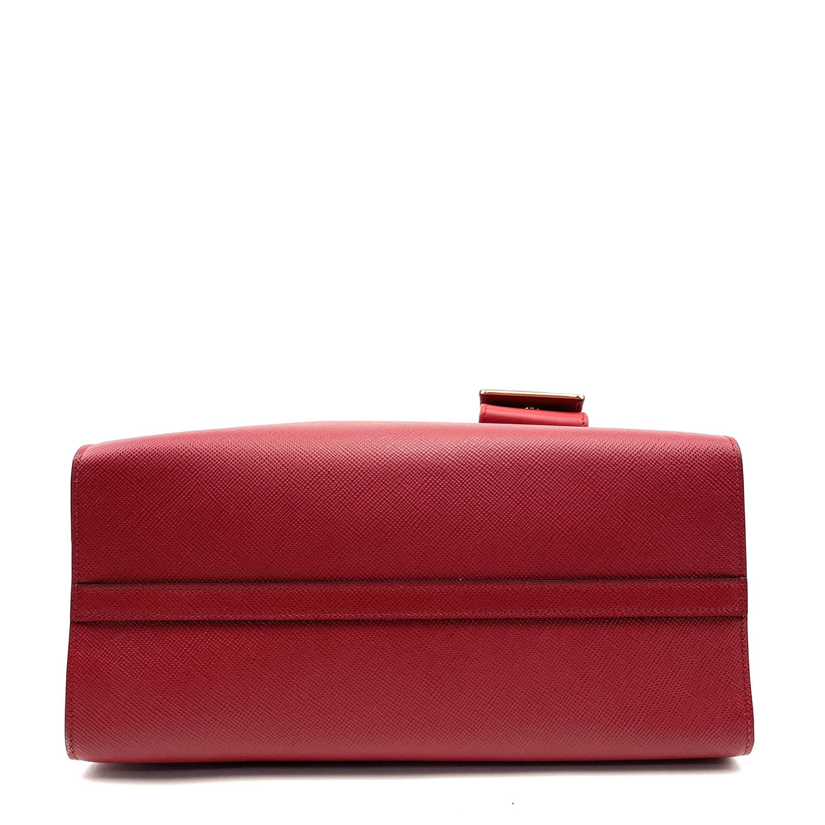 Red Saffiano Tote, Prada Medium Monochrome Leather