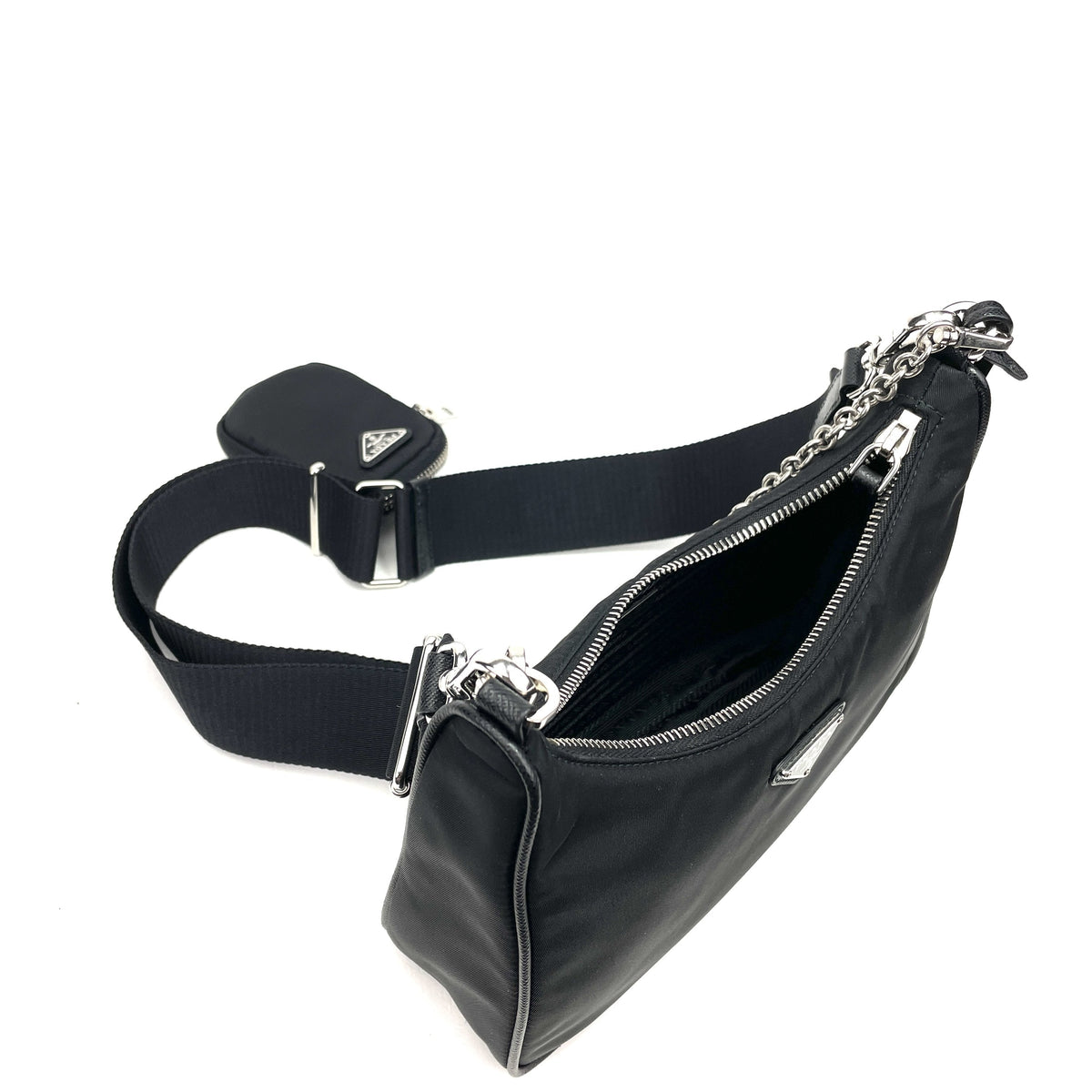 Prada Re-Edition 2005 Bag - Black Multi Set