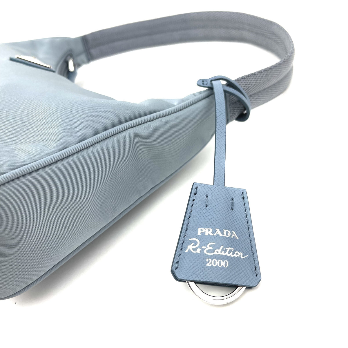 Prada Nylon Mini Bag, Re-Edition 2000, Blue