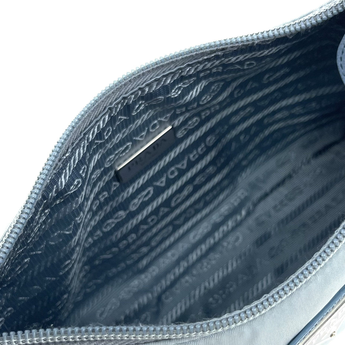 Prada Nylon Mini Bag, Re-Edition 2000, Blue