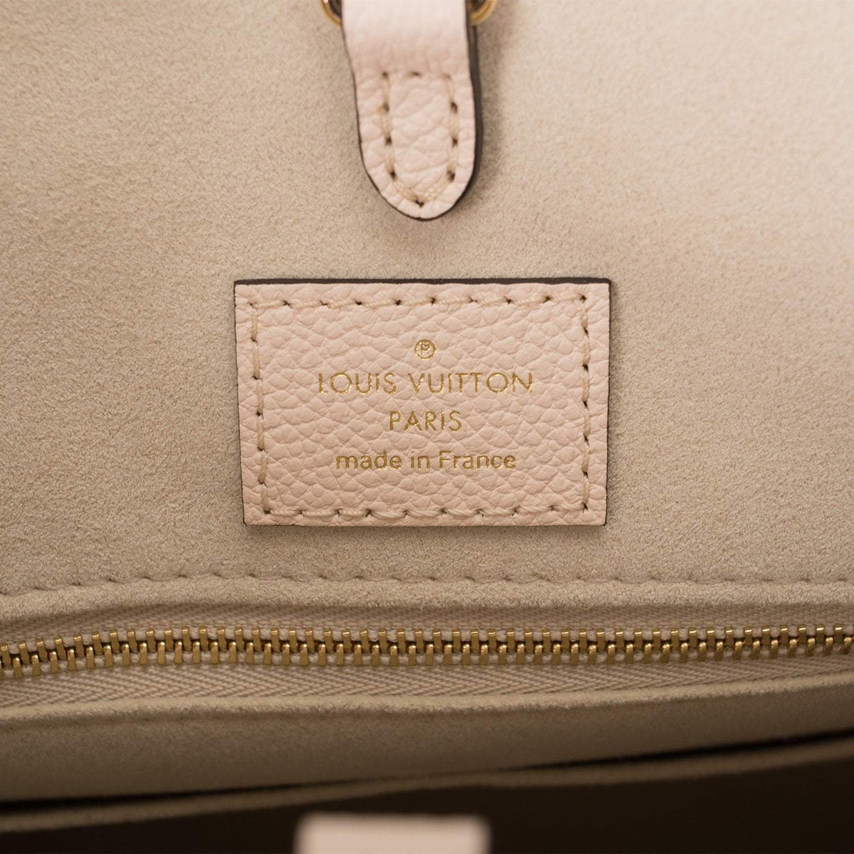 Louis Vuitton OnTheGo MM, Monogram Empreinte Tote Bag