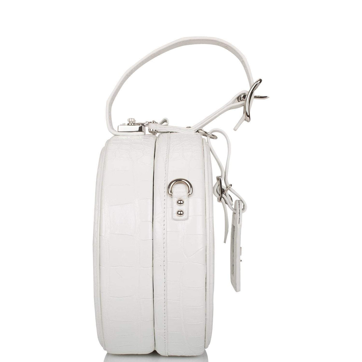 White Alligator Hatbox Bag, Louis Vuitton Petite Boite