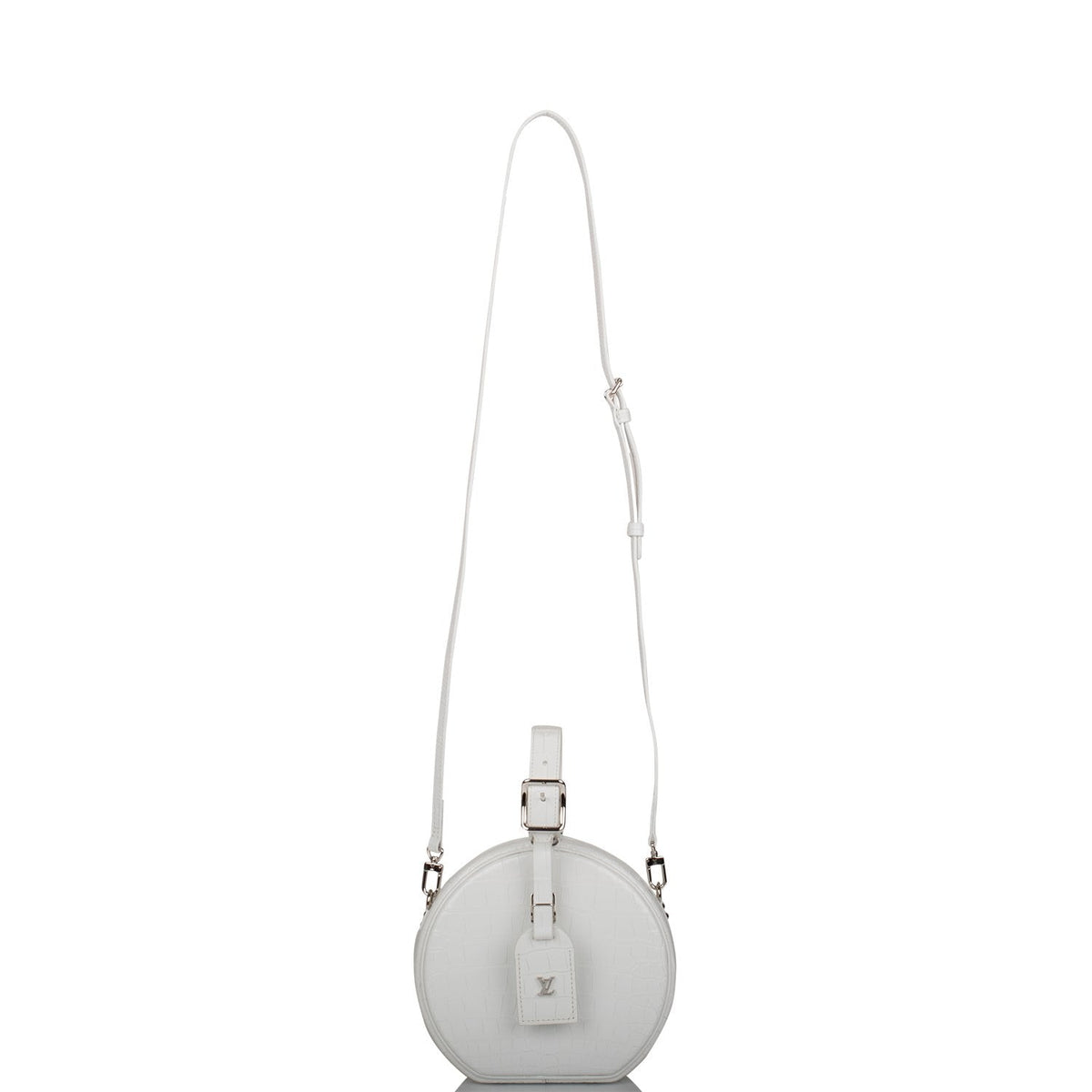 White Alligator Hatbox Bag, Louis Vuitton Petite Boite