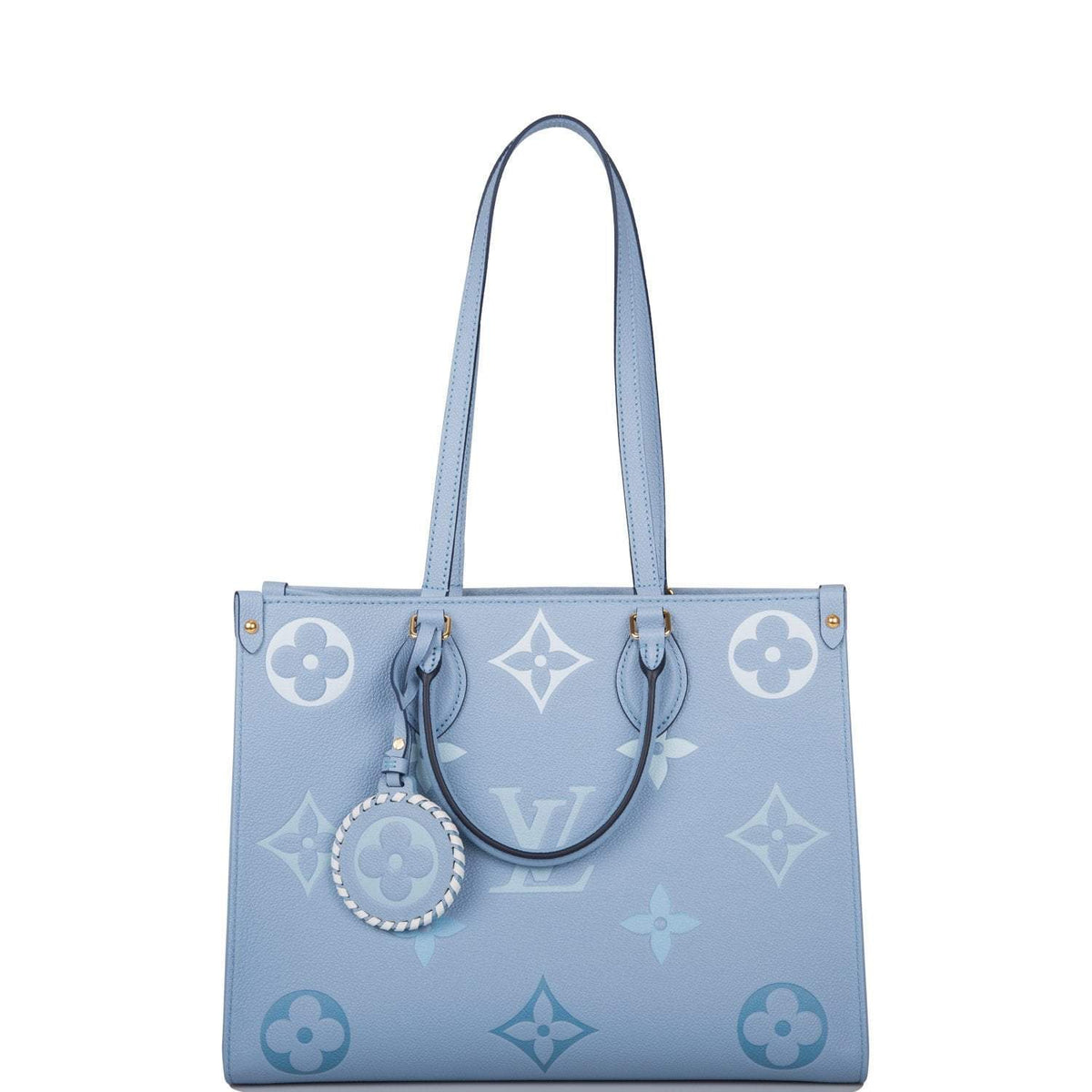 Louis Vuitton OnTheGo MM, Summer Blue Tote Bag