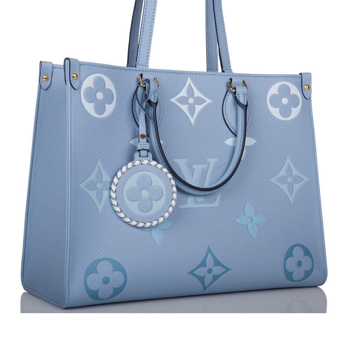 Louis Vuitton OnTheGo MM, Summer Blue Tote Bag
