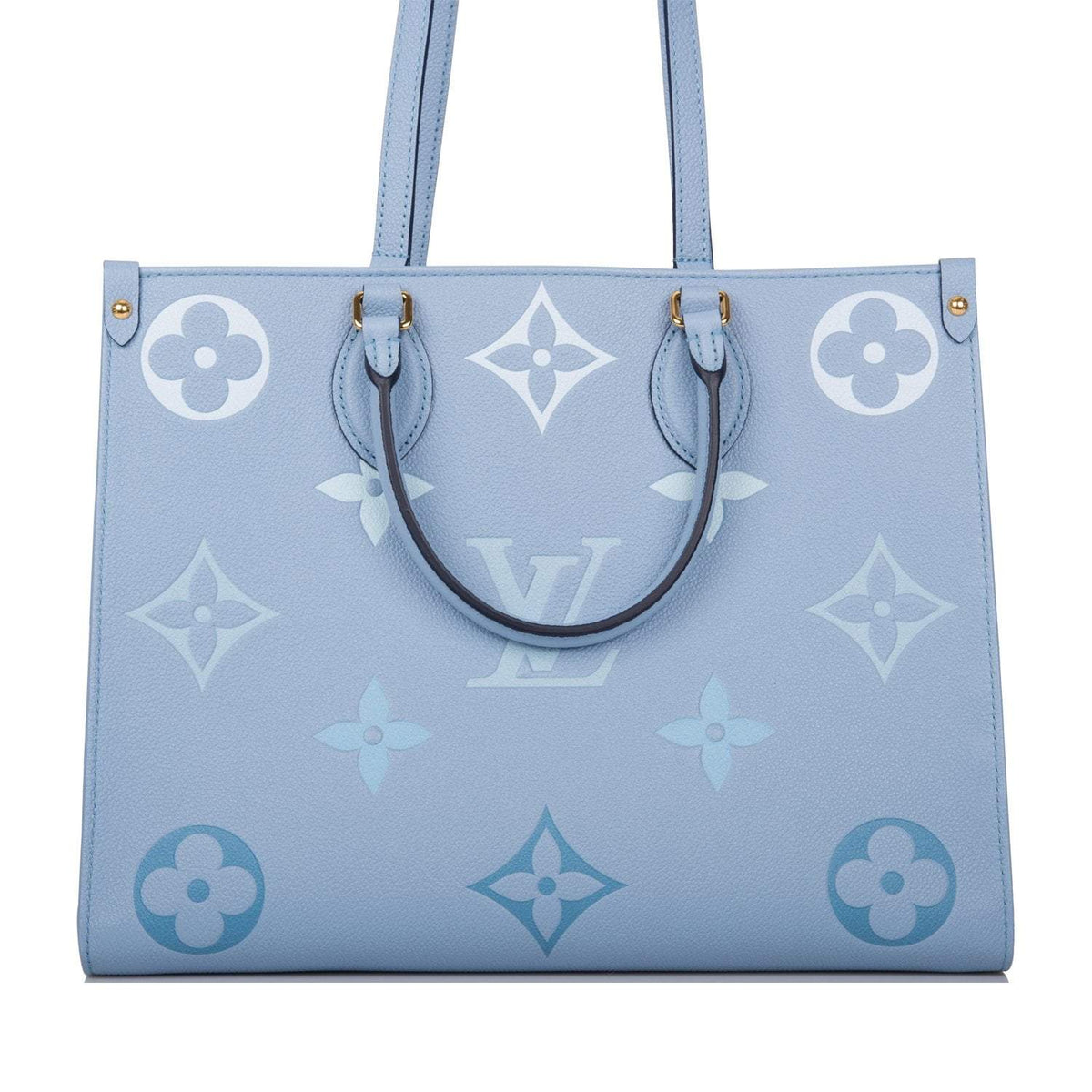 Louis Vuitton OnTheGo MM, Summer Blue Tote Bag