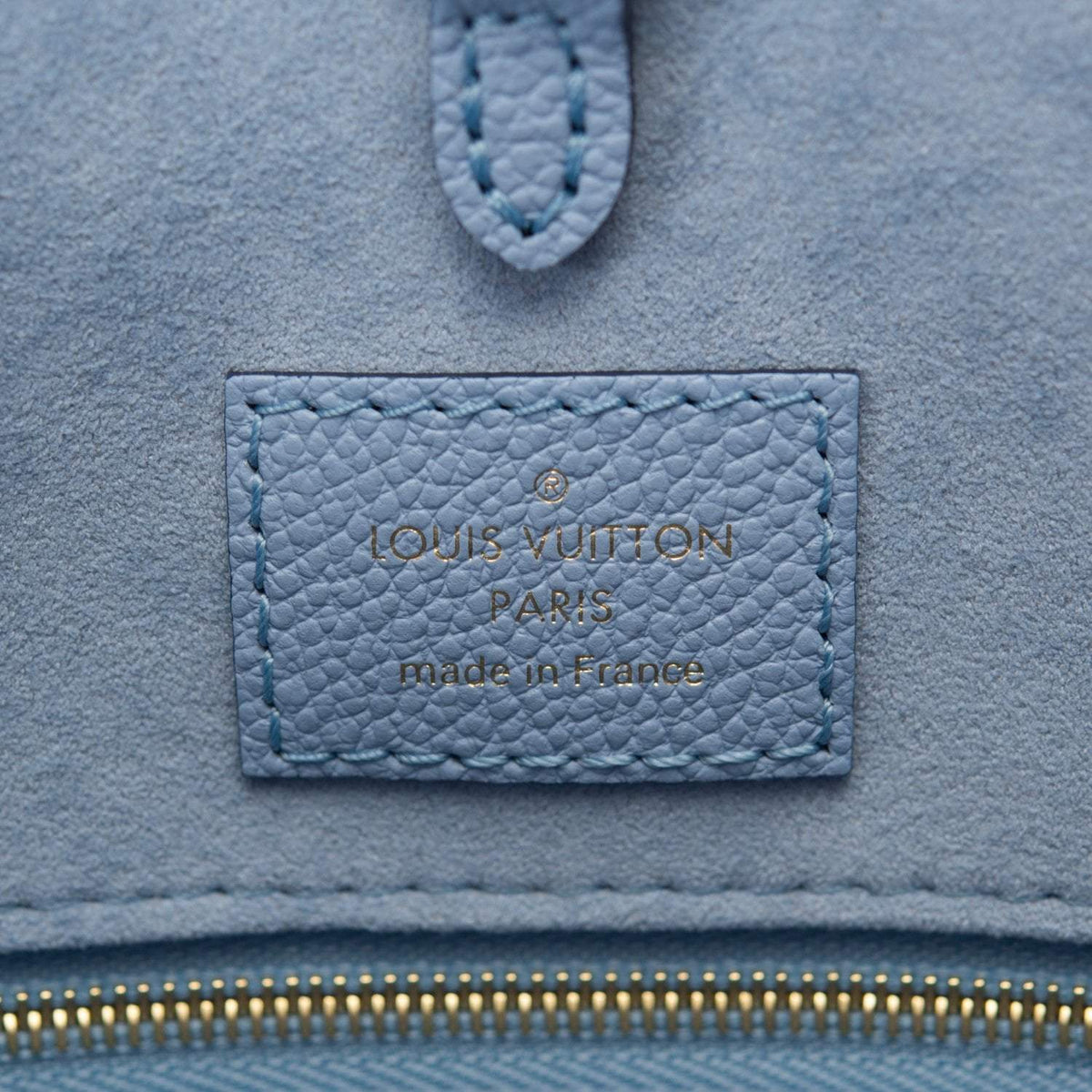 Louis Vuitton OnTheGo MM, Summer Blue Tote Bag