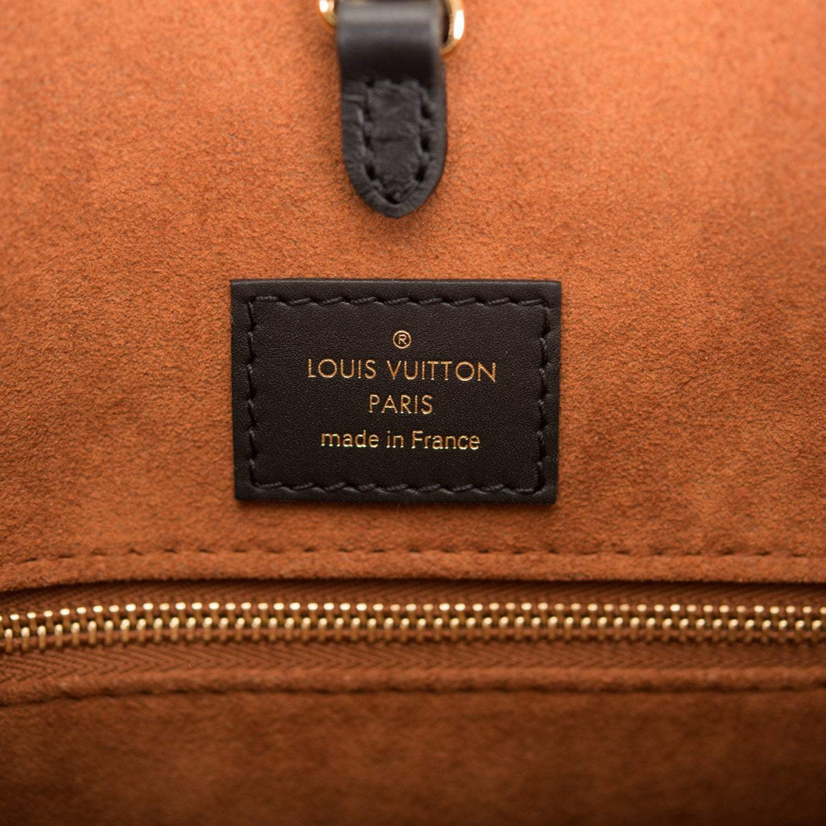 Louis Vuitton OnTheGo MM, Caramel Empreinte Leopard Tote
