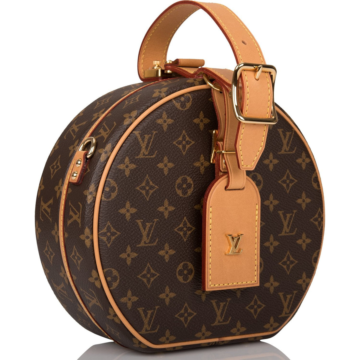 LV Petite Boite Chapeau, Monogram Canvas Handbag