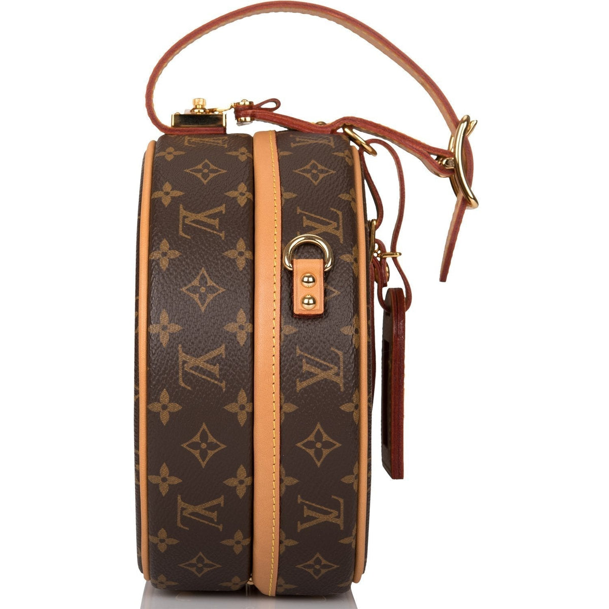 LV Petite Boite Chapeau, Monogram Canvas Handbag