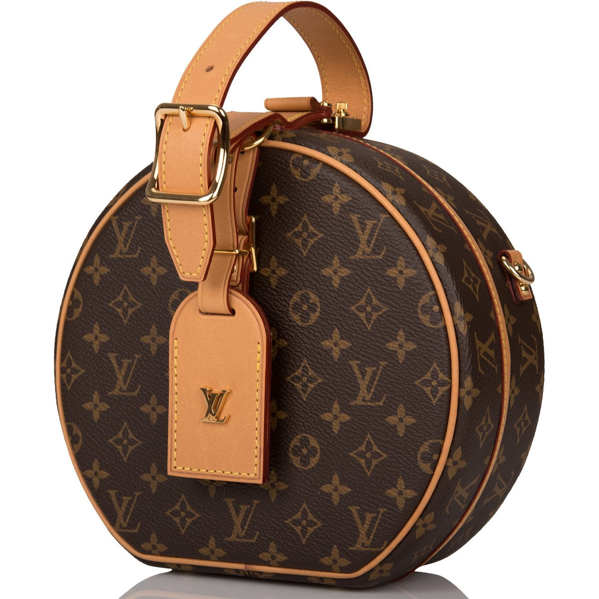 LV Petite Boite Chapeau, Monogram Canvas Handbag