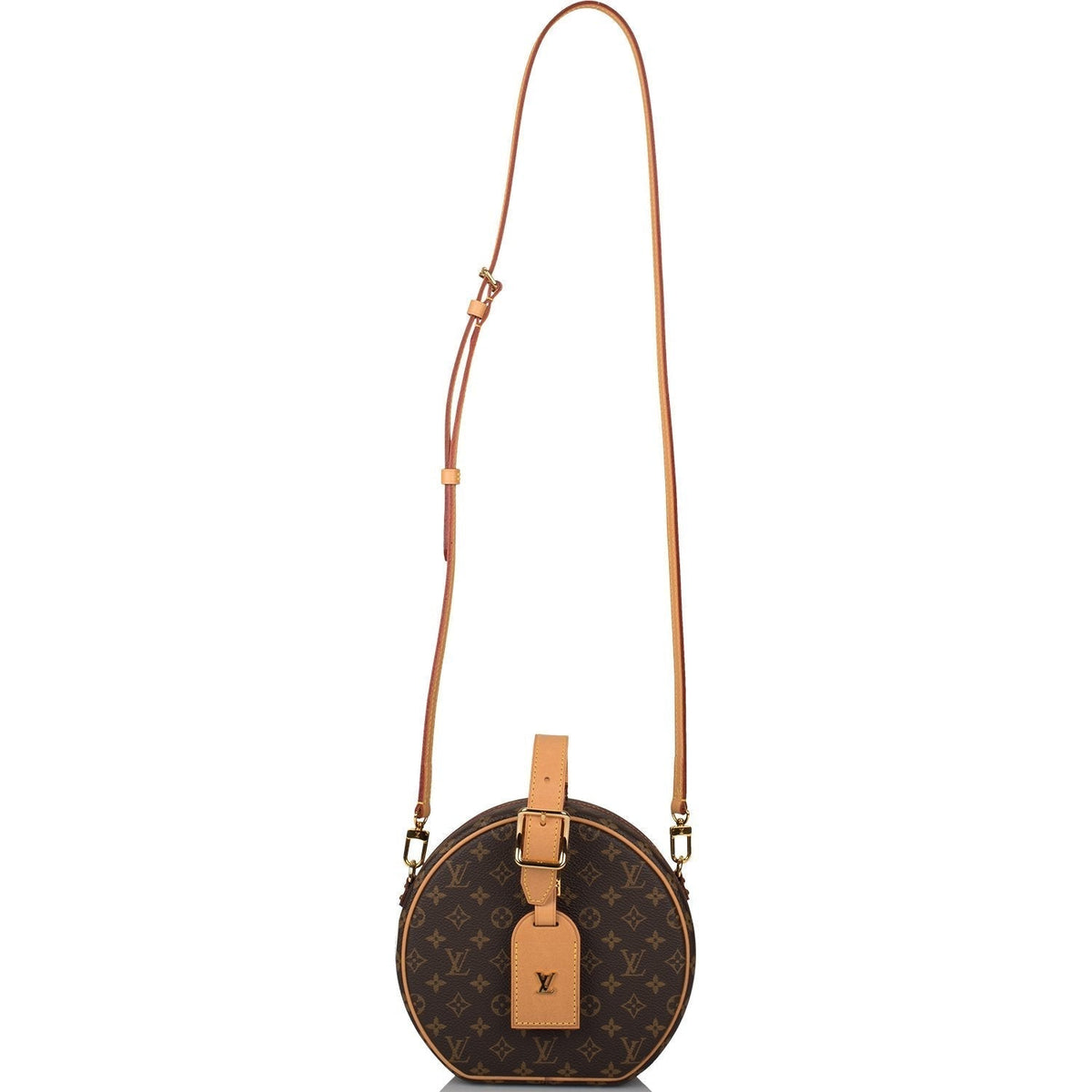 LV Petite Boite Chapeau, Monogram Canvas Handbag